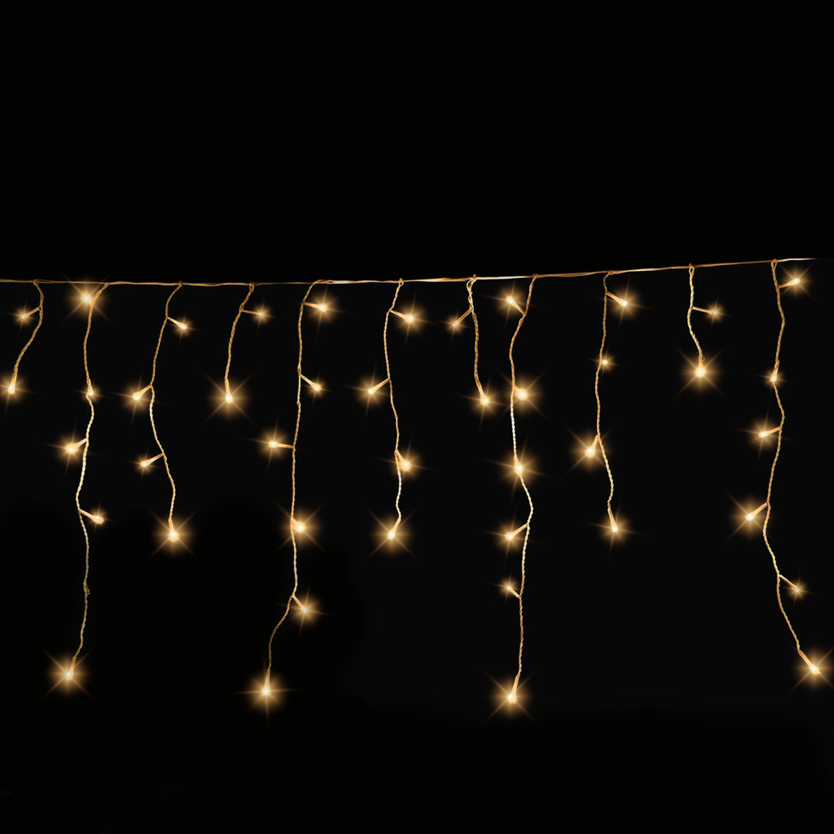 Gartenpirat LED-Eisregen-Lichterkette LED Weihnachtsbeleuchtung IP44