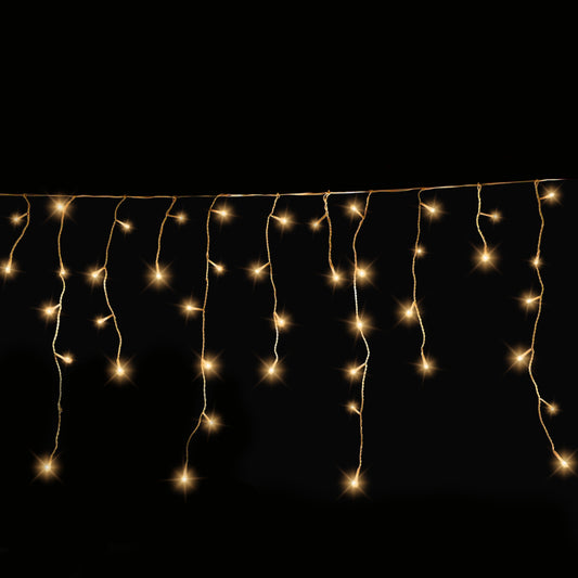 Gartenpirat LED-Eisregen-Lichterkette LED Weihnachtsbeleuchtung IP44