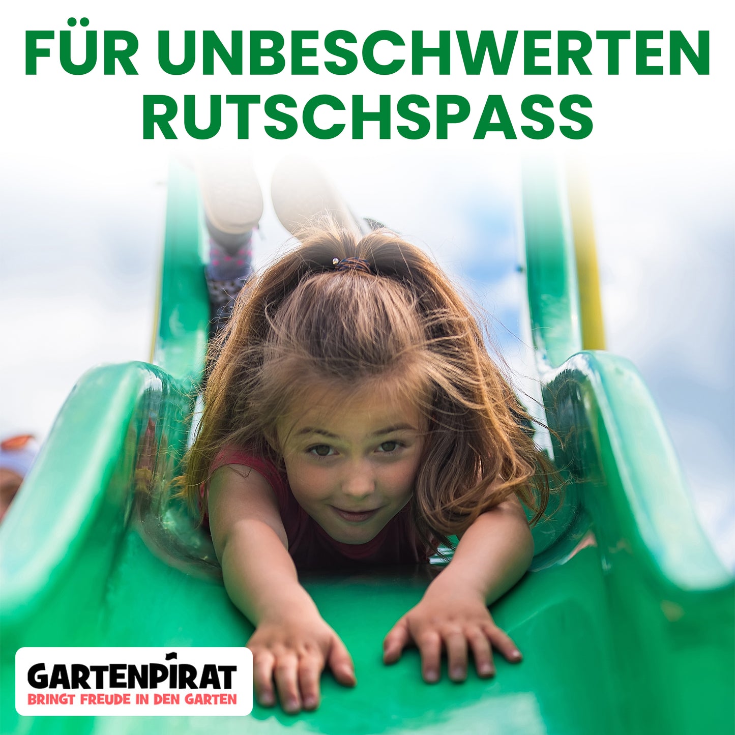 Doppelschaukel Luna Kiefer mit Podest und Rutschen-Option