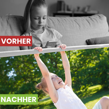 Turnreck Doppel Kiefer mit H-Anker und Edelstahl-Stangen
