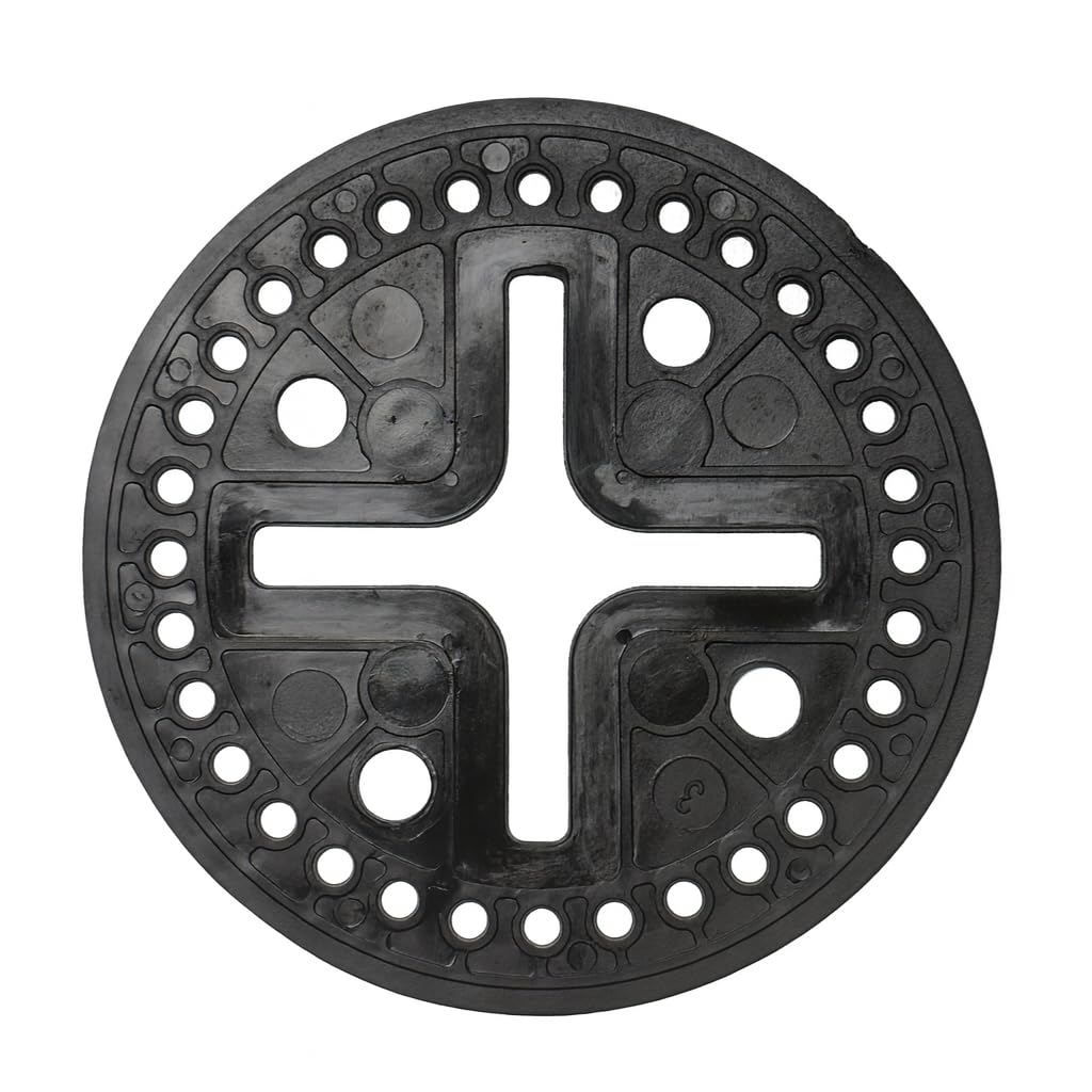 Trittschallpad Ø 120 mm × 2 mm 10er Set für Plattenlager PRO