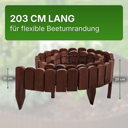 Rollboarder Tannenholz 203 cm - Detailansicht