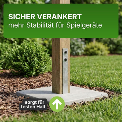 Bodenanker 40 cm feuerverzinkt – Detail