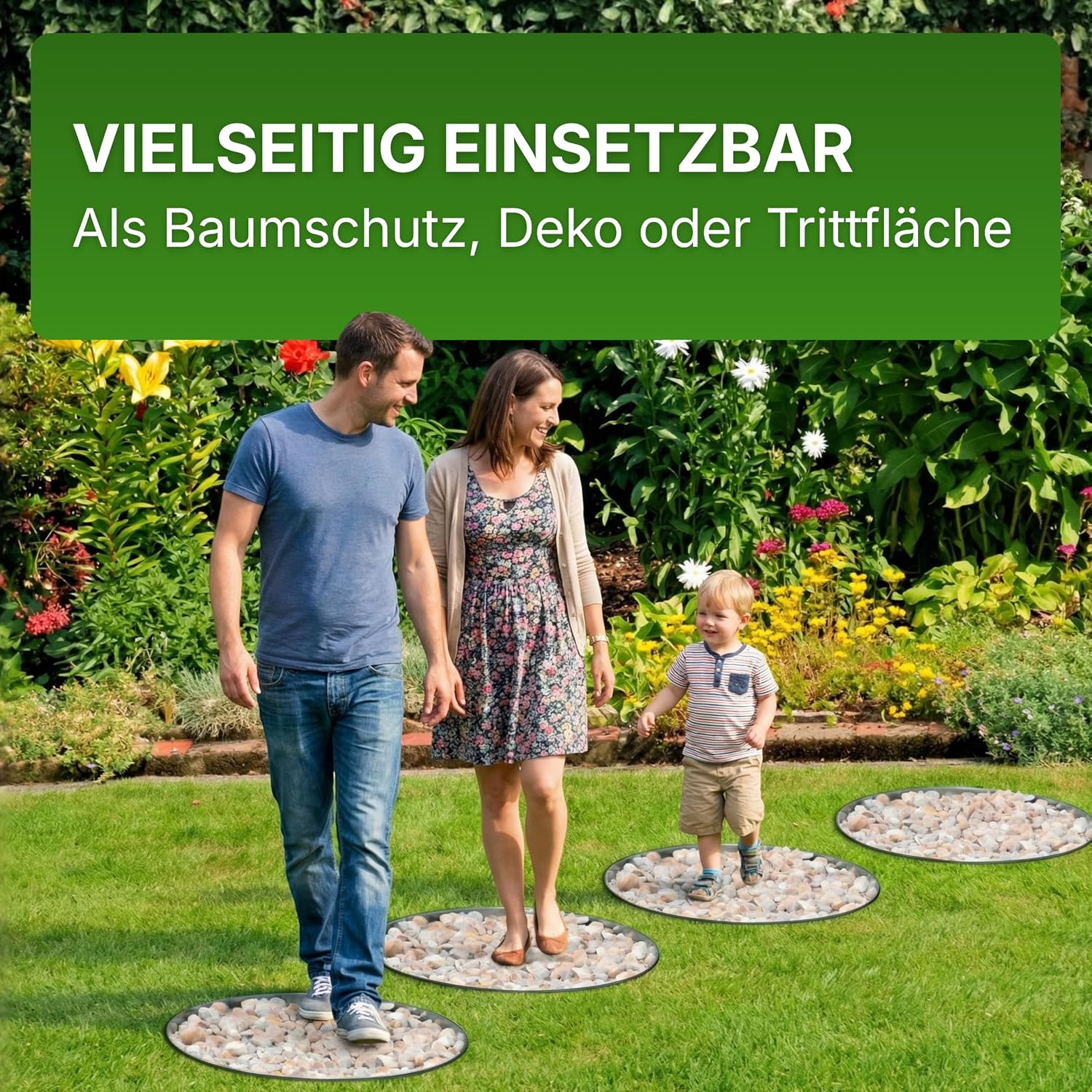 Rasenkante Ring feuerverzinkt