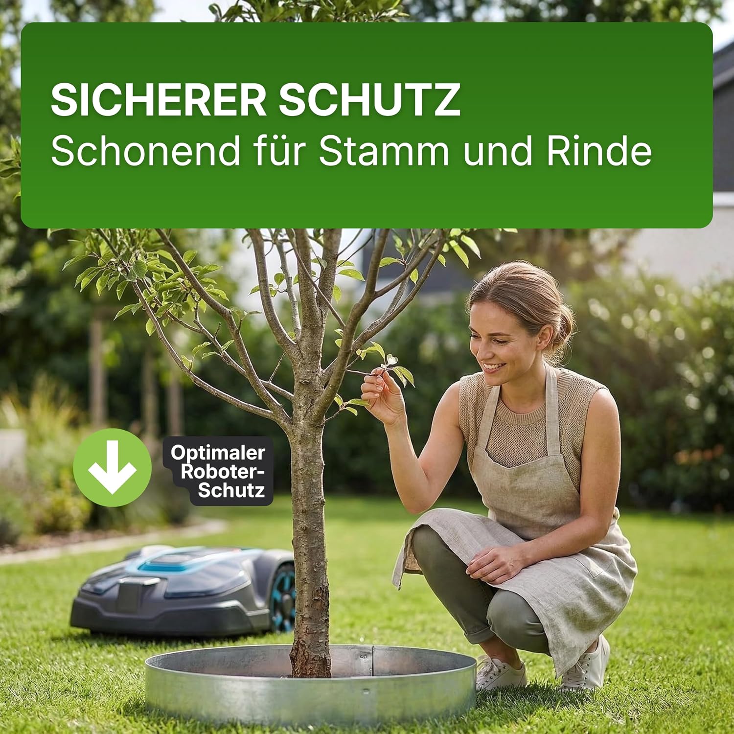Rasenkante Ring feuerverzinkt