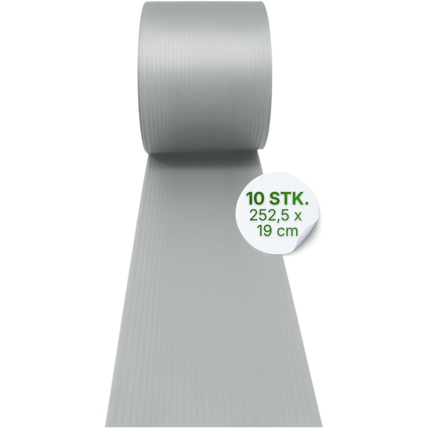 Sichtschutzstreifen Hart-PVC Doppelstabmatte 2525 × 190 mm