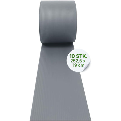 Sichtschutzstreifen Hart-PVC Doppelstabmatte 2525 × 190 mm