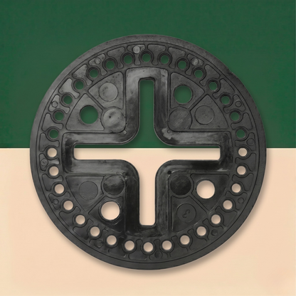 Trittschallpad Ø 120 mm × 2 mm 10er Set für Plattenlager PRO