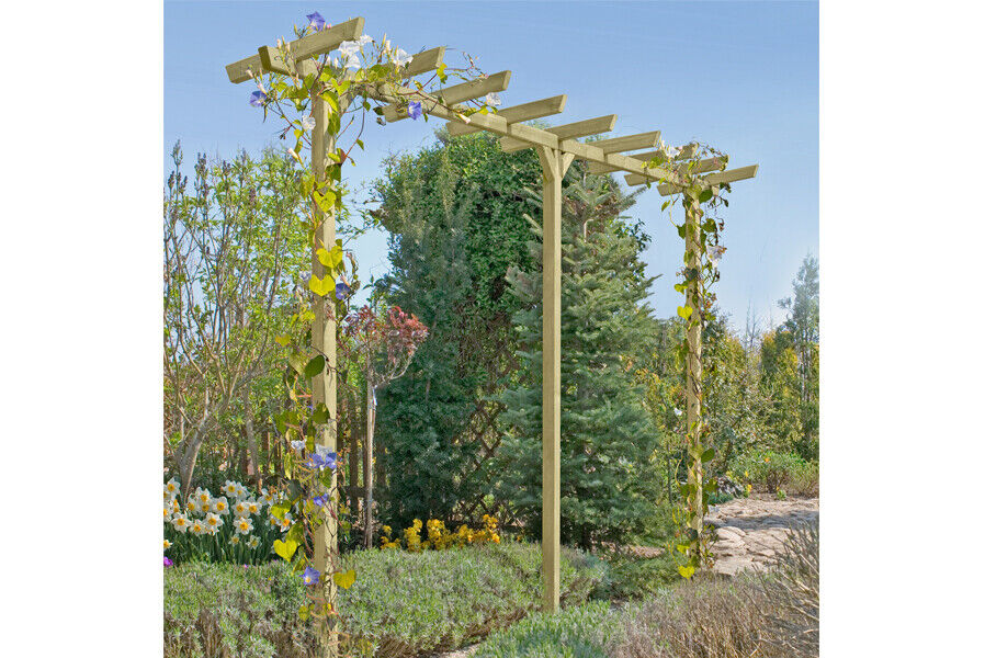 Pergola aus Holz 450 cm lang